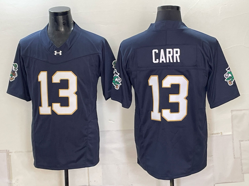 Men #13 Carr blue NCAA 2026 JERSEY->boston red sox->MLB Jersey